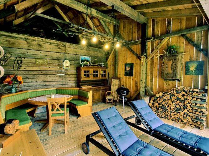 Large Detached Holiday Home In Muhr Экстерьер фото